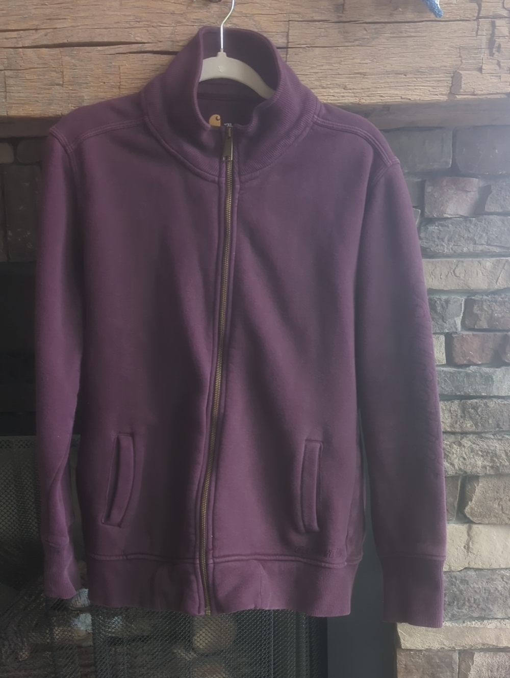 Carhartt Dunlow Zip Front Sweatshirt Jacket